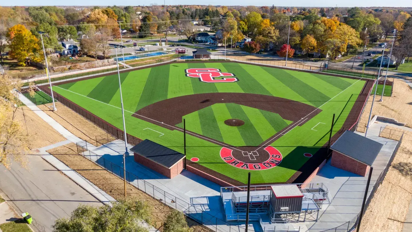 Mary Crapo Field, project by Lurvey Construction